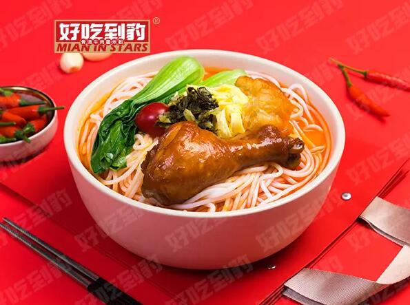 好吃到豹不打折鸡腿粉