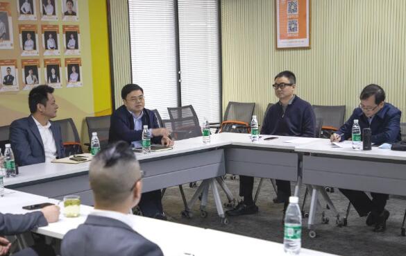 集美区区长胡旭彬表示认可味捷发展规划